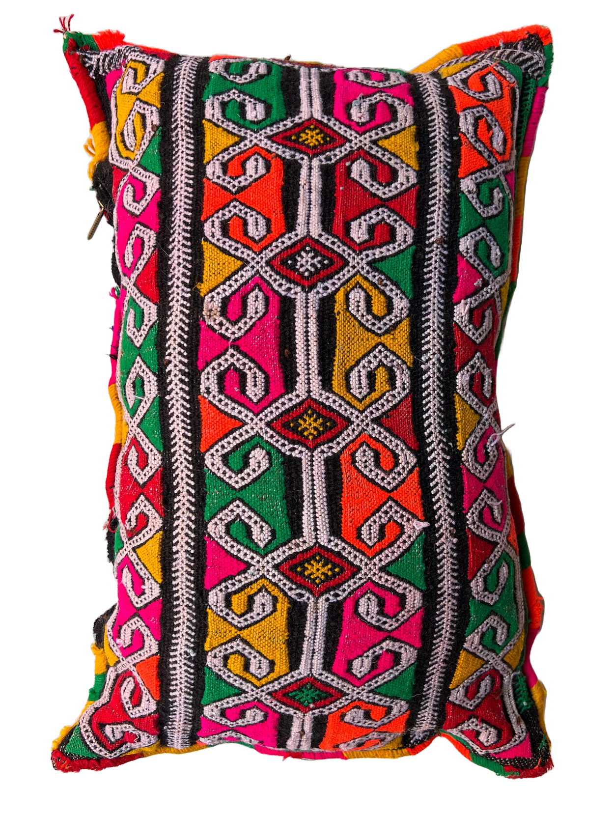 Kalaat M'Gouna's Zemmour Hanbel Pillow - Frog, Lumbar